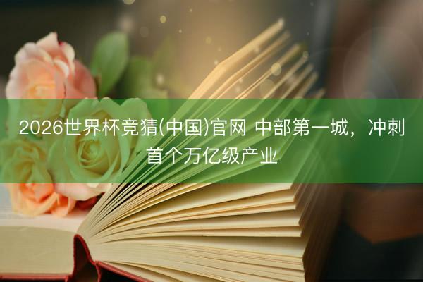 2026世界杯竞猜(中国)官网 中部第一城，冲刺首个万亿级产业